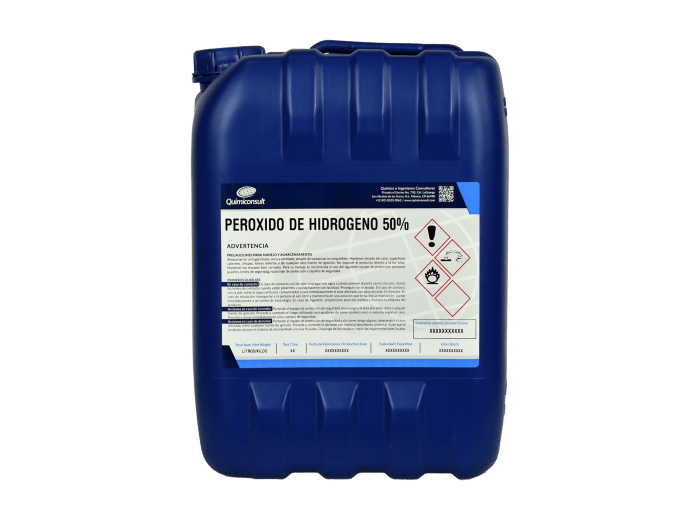 PEROXIDO DE HIDROGENO 50%
