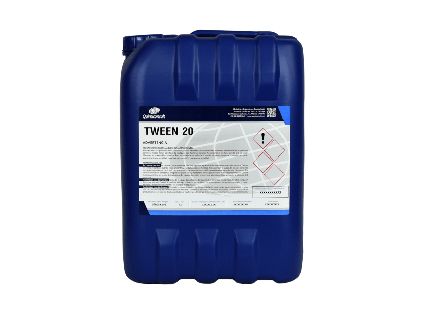 POLISORBATO 20 EMULSIFICANTE NO IONICO
