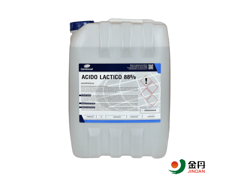 ACIDO LACTICO 88% HENAN JINDAN LACTIC ACID® GRADO ALIMENTICIO