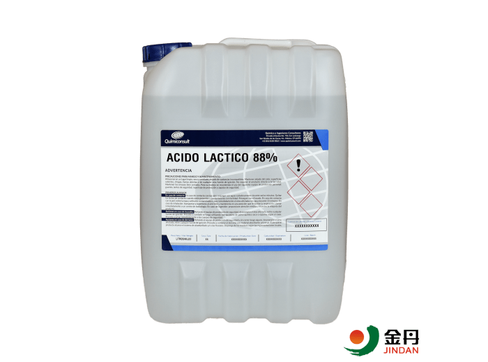 ACIDO LACTICO 88% HENAN JINDAN LACTIC ACID® GRADO ALIMENTICIO