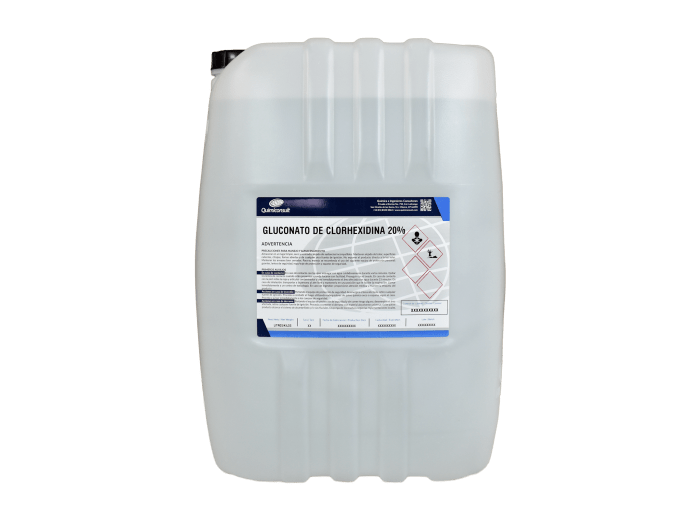 GLUCONATO DE CLORHEXIDINA 20% GRADO USP