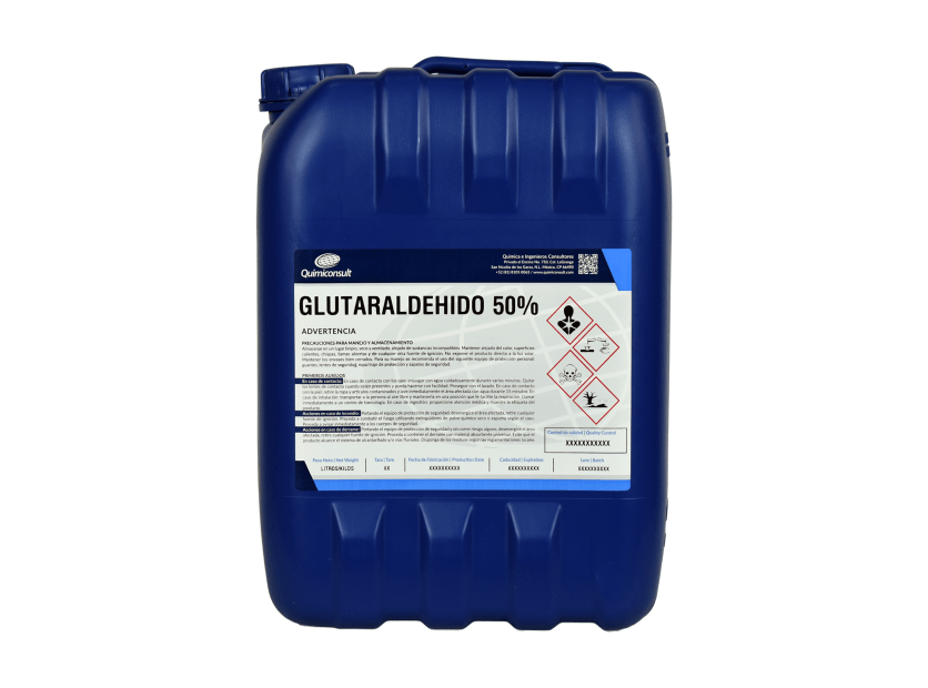 GLUTARALDEHIDO 50% DESINFECTANTE INDUSTRIAL