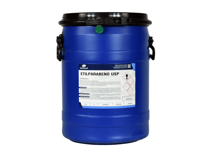ETILPARABENO GRADO USP CONSERVADOR ANTIMICROBIANO