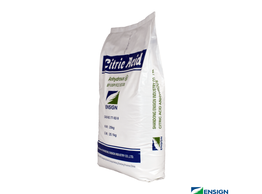 ACIDO CITRICO ANHIDRO ENSIGN® GRADO ALIMENTICIO