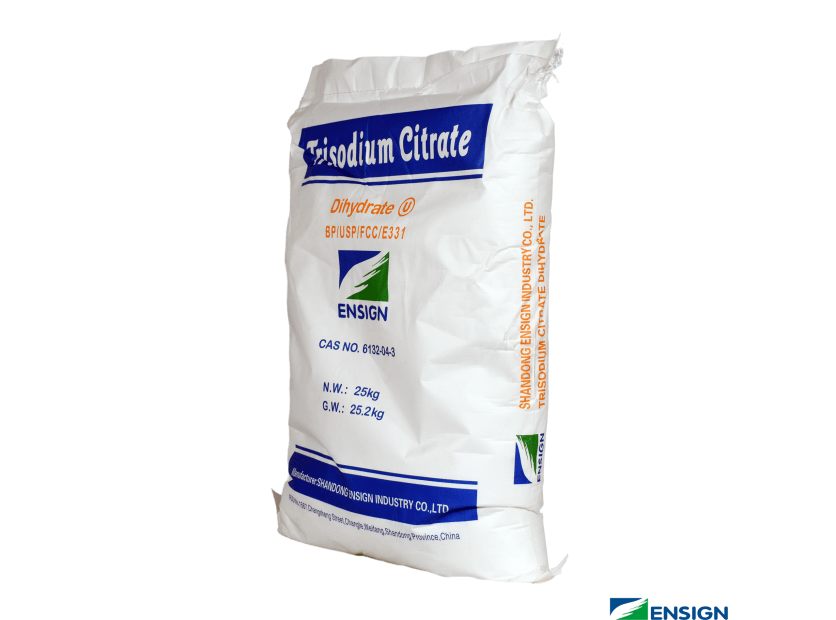 CITRATO DE TRISODIO DIHIDRATADO ENSIGN® GRADO ALIMENTICIO