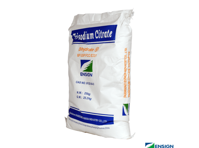 CITRATO DE TRISODIO DIHIDRATADO ENSIGN® GRADO ALIMENTICIO
