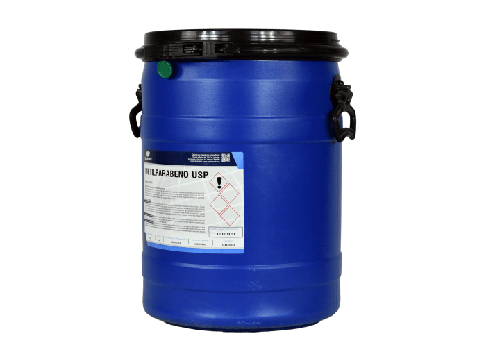 METILPARABENO GRADO USP CONSERVADOR ANTIMICROBIANO