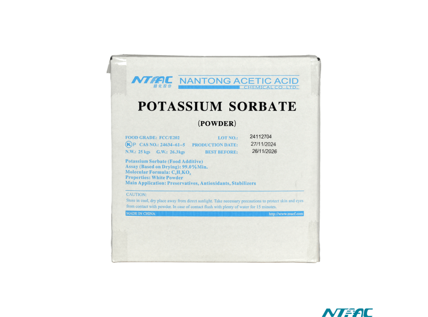 SORBATO DE POTASIO NANTONG ACETIC ACID® GRADO ALIMENTICIO