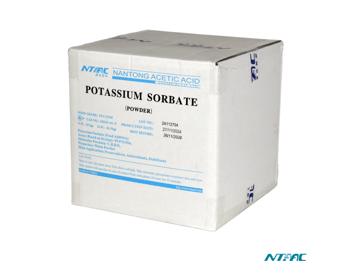 SORBATO DE POTASIO NANTONG ACETIC ACID® GRADO ALIMENTICIO