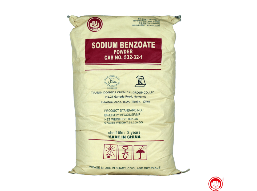 BENZOATO DE SODIO TIANJIN DONGDA CHEMICAL GROUP® GRADO ALIMENTICIO
