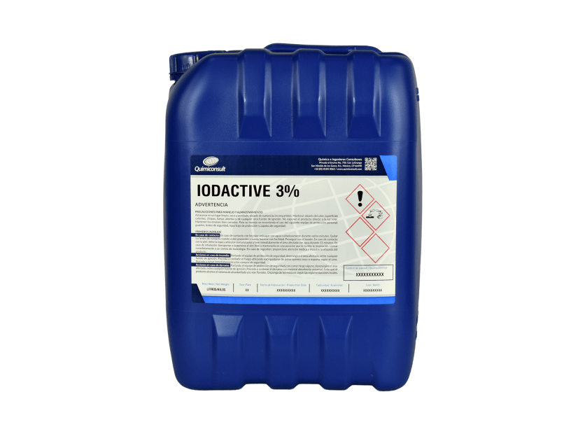 IODACTIVE 3% SOLUCION DE YODO DESINFECTANTE