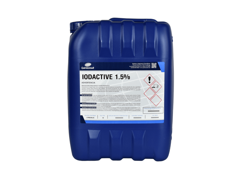IODACTIVE 1.5% SOLUCION DE YODO DESINFECTANTE