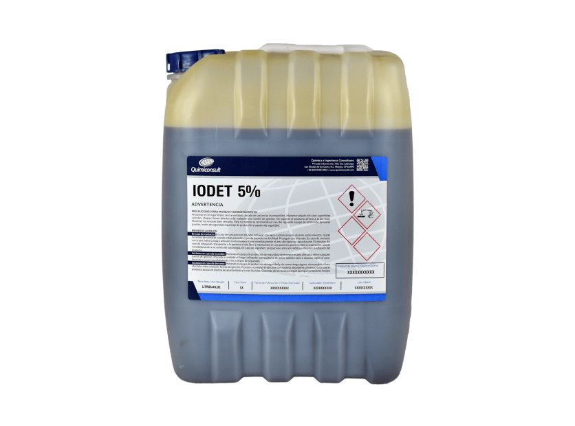 IODET 5% YODOFORO CONCENTRADO PARA DESINFECCION