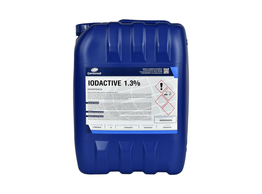 IODACTIVE 1.3% SOLUCION DE YODO DESINFECTANTE