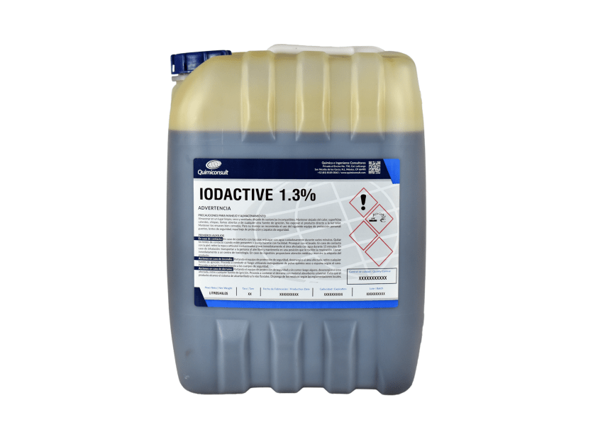 IODACTIVE 1.3% SOLUCION DE YODO DESINFECTANTE