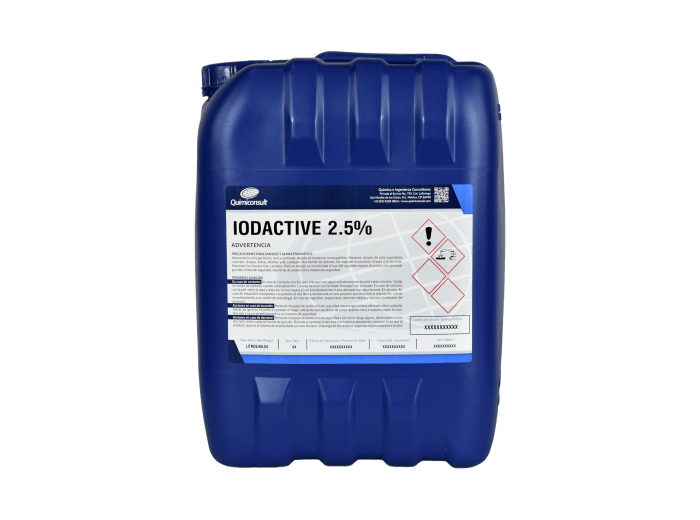 IODACTIVE 2.5% SOLUCION DE YODO DESINFECTANTE