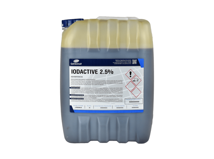 IODACTIVE 2.5% SOLUCION DE YODO DESINFECTANTE