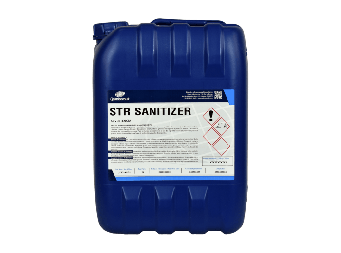 STR SANITIZER ACIDO DESINFECTANTE CIP PARA EQUIPO EN ALIMENTOS Y BEBIDAS