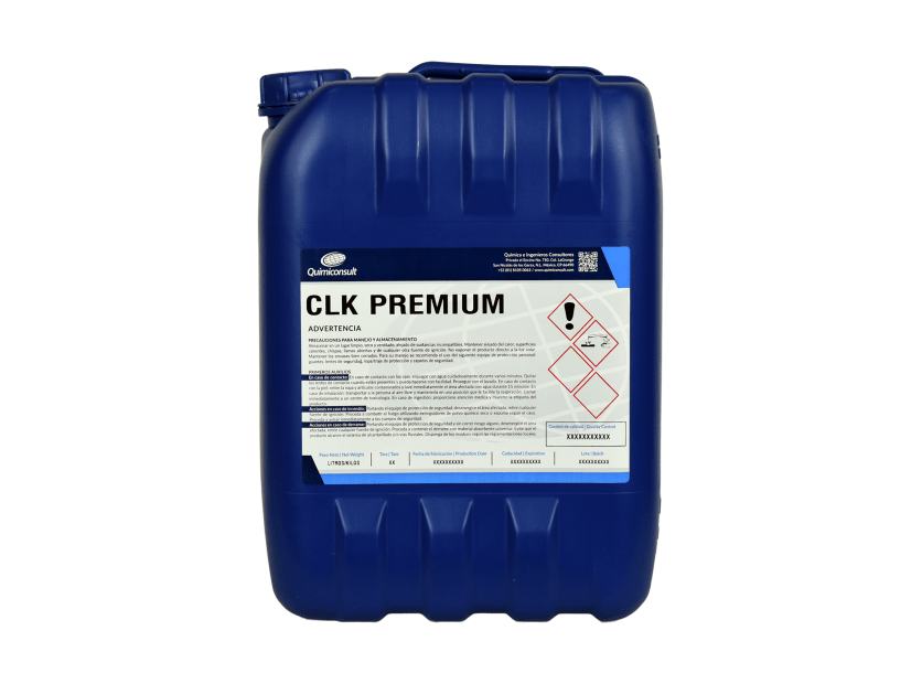 CLK PREMIUM DETERGENTE ALCALINO CLORADO CIP REMOCION GRASA Y PROTEINA
