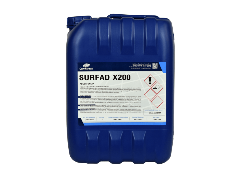 SURFAD X200 SURFACTANTE CON ALTA ESTABILIDAD Y COMPATIBILIDAD CON YODO