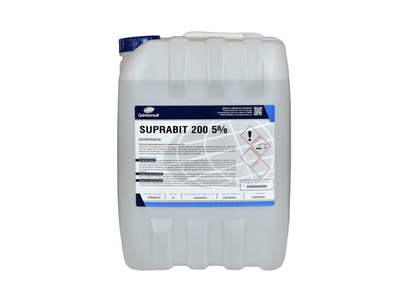 SUPRABIT 200 5% BIOCIDA PARA FORMULACIONES BASE AGUA