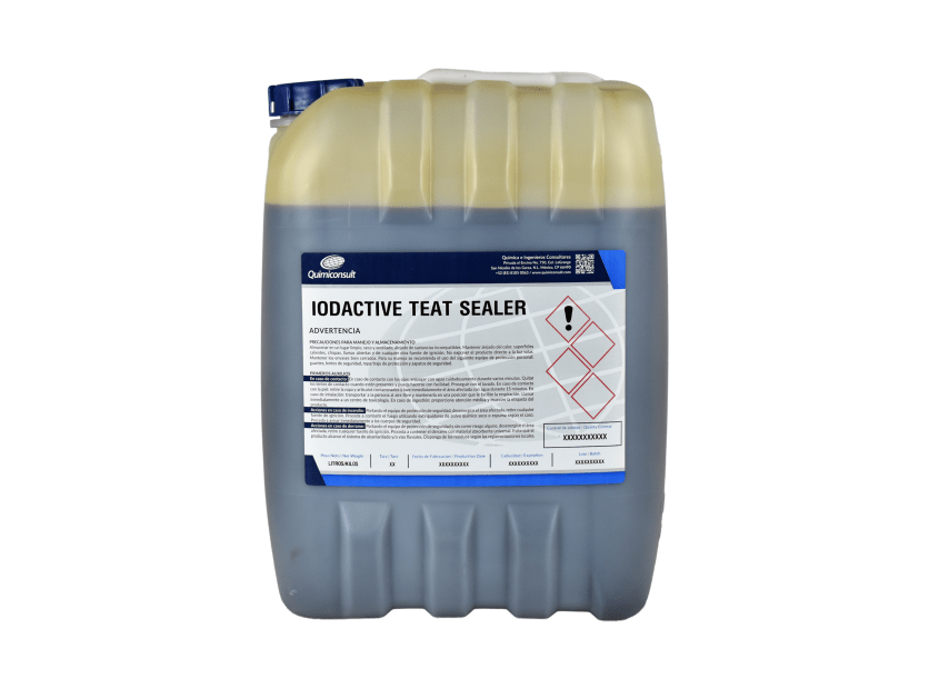 IODACTIVE TEAT SEALER YODOFORO CONCENTRADO PARA FORMULACION DE SELLADORES