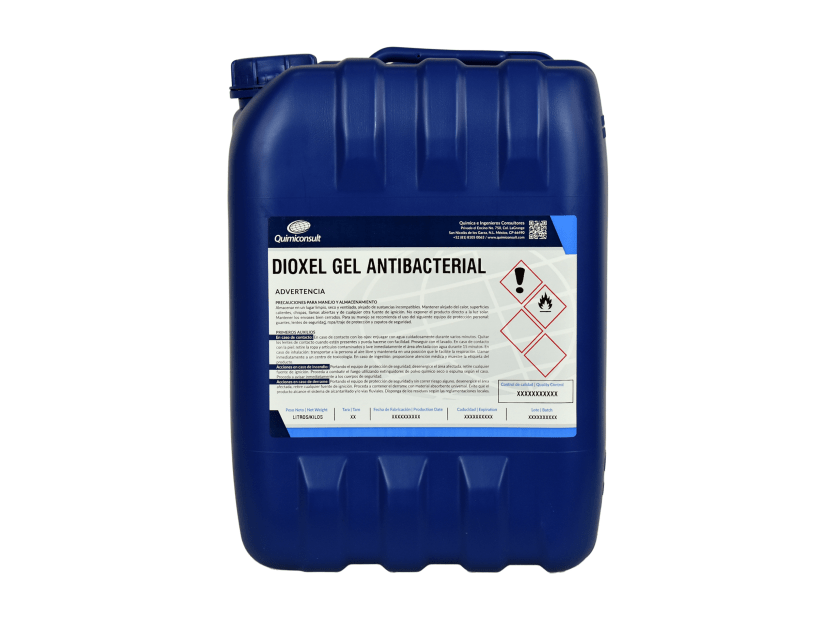 DIOXEL GEL ANTIBACTERIAL PARA DESINFECCION DE MANOS