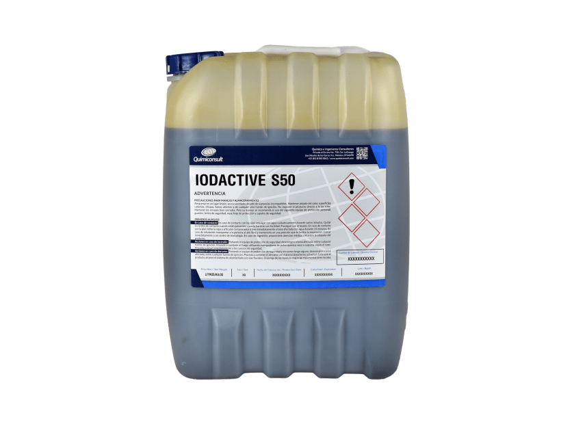 IODACTIVE S50 DESINFECTANTE SELLADOR A BASE DE YODO