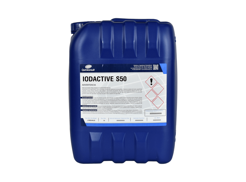 IODACTIVE S50 DESINFECTANTE SELLADOR A BASE DE YODO