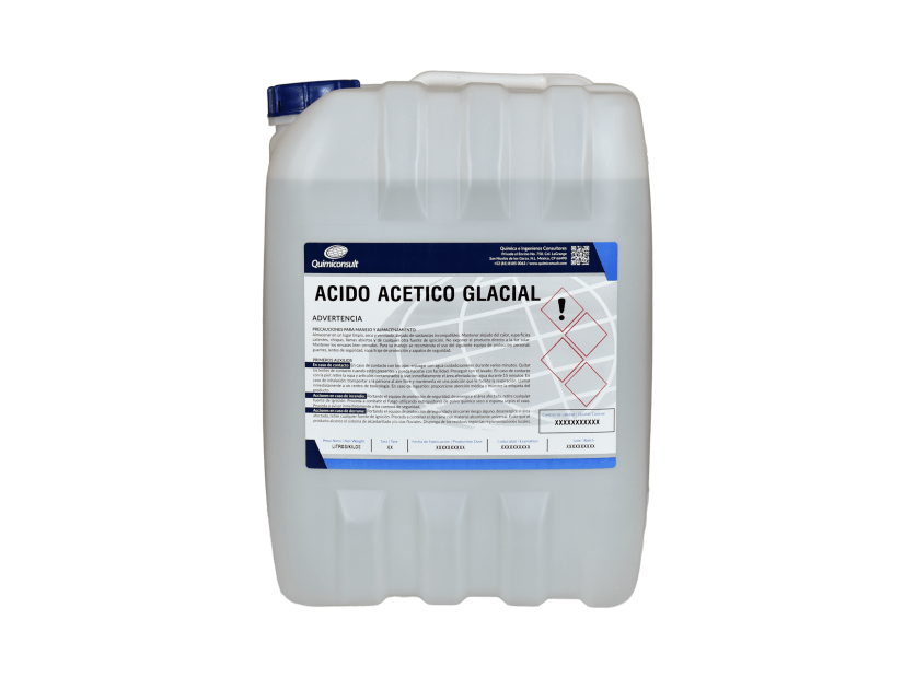 ACIDO ACETICO GLACIAL GRADO ALIMENTICIO