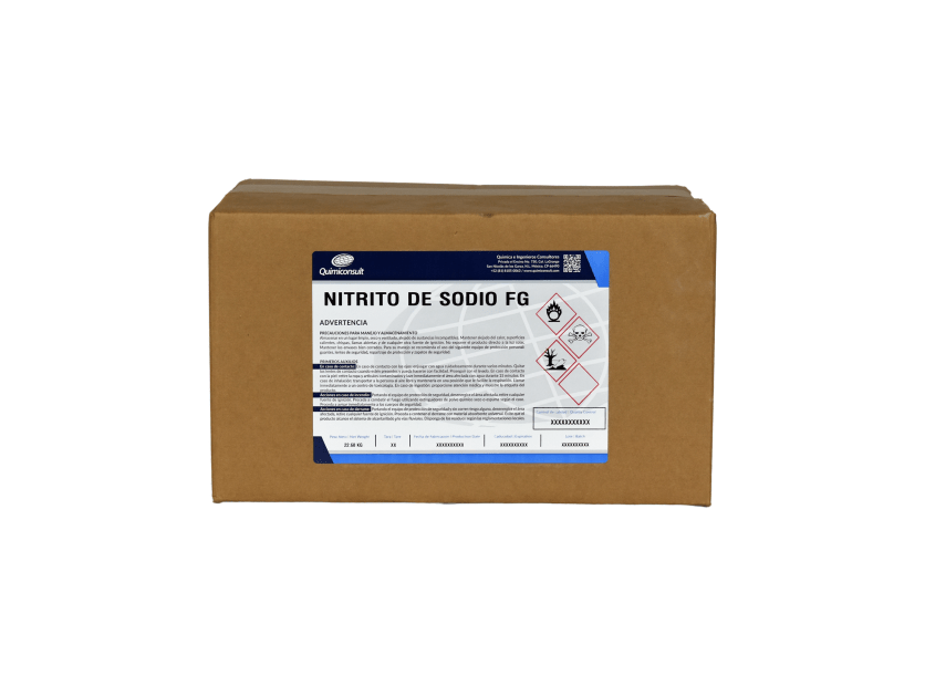 NITRITO DE SODIO GRADO ALIMENTICIO