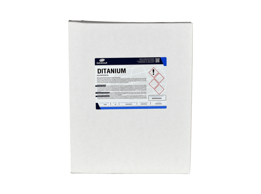 DITANIUM COLORANTE BLANCO AUTODISPERSABLE BASE DIOXIDO DE TITANIO GRADO ALIMENTICIO