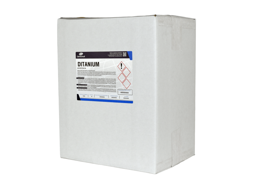 DITANIUM COLORANTE BLANCO AUTODISPERSABLE BASE DIOXIDO DE TITANIO GRADO ALIMENTICIO